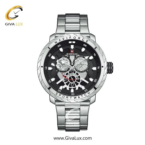 ساعت مچی مردانه بند استیل ناوی فورس (نیوی فورس)  NF9158 S/B 976_S B.jpg